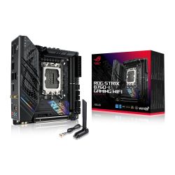 Asus ROG STRIX B760-I GAMING WIFI, Intel B760, 1700, Mini ITX, 2 DDR5, HDMI, DP, Wi-Fi 6E, 2.5G LAN, PCIe5, RGB, 2x M.2 Asus ROG STRIX B760-I GAMING WIFI, Intel B760, 1700, Mini ITX, 2 DDR5, HDMI, DP, Wi-Fi 6E, 2.5G LAN, PCIe5, RGB, 2x M.2